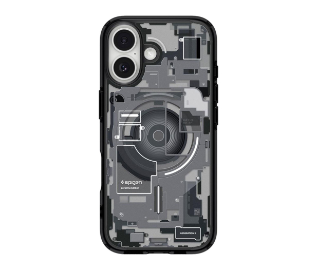 Spigen Ultra Hybrid Mag Magsafe do Iphone 17 Zero One Black - 1359939 - zdjęcie 2